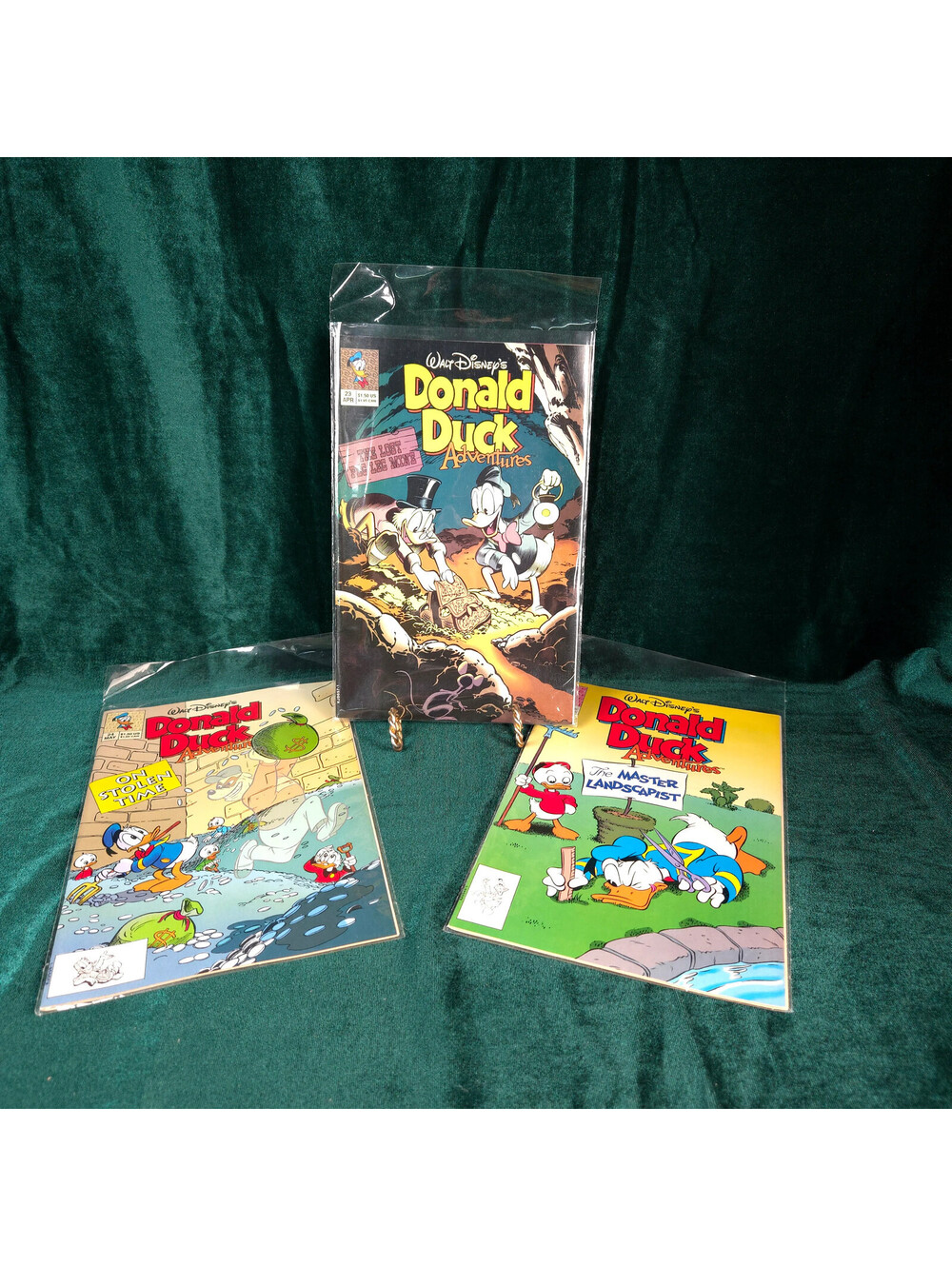 Walt Disney's Donald Duck Adventures Comic Book Lot #20 #22 #23 Gladstone